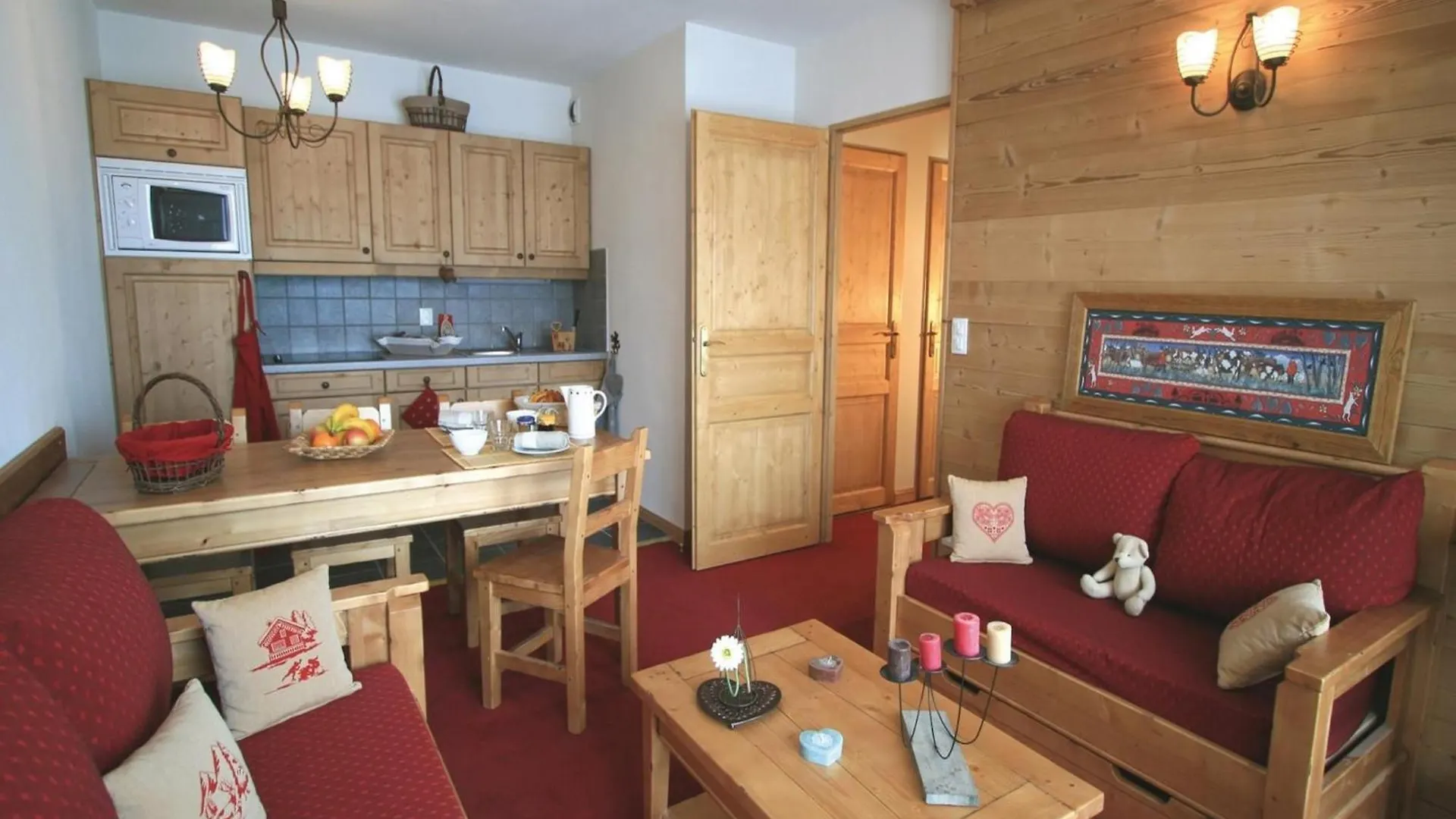 Spacious Apartment 500 M From The Slopes Of Les Sybelles Fontcouverte-la-Toussuire 0*,  France