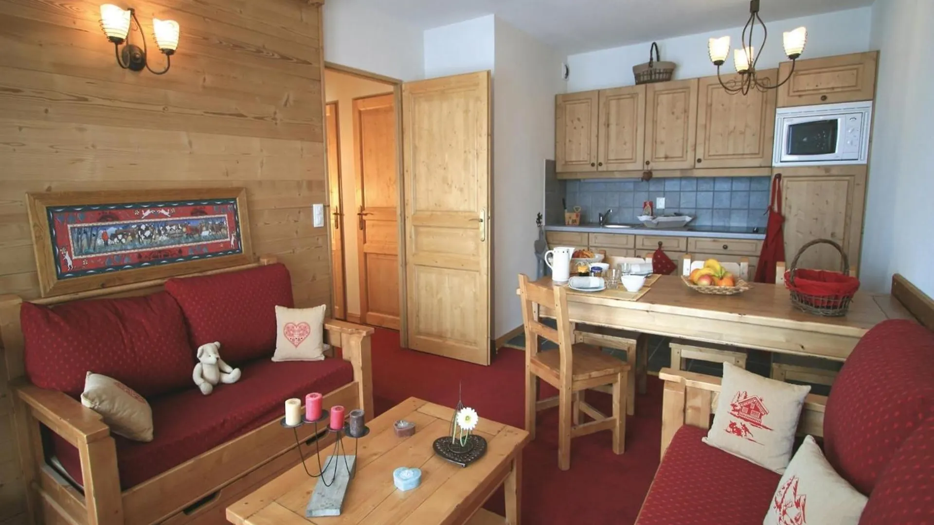 Spacious Apartment 500 M From The Slopes Of Les Sybelles Fontcouverte-la-Toussuire
